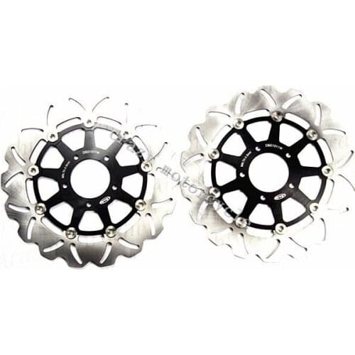 Free shipping motorcycle Brake Disc Rotor fit for Kawasaki KLV 1000 2004-2007 Front