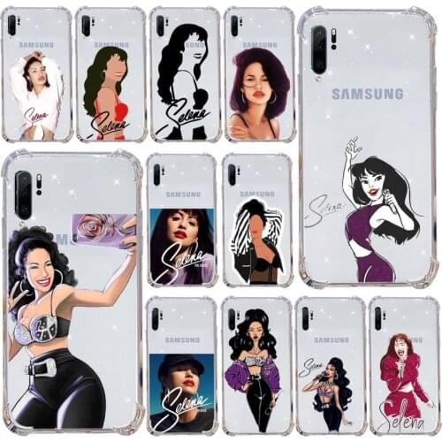 Artist 90 Selena quintanilla Phone Case Samsung s9 s10 s20 Huawei honor P20 P30 P40 xiaomi note mi 8 9 pro lite plus mobile bags