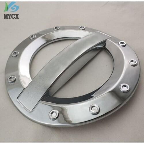 ABS plated 2005 2006 2007 2008 2009 2010 2011 2012 For Suzuki VITARA fuel tank cover decorative stickers