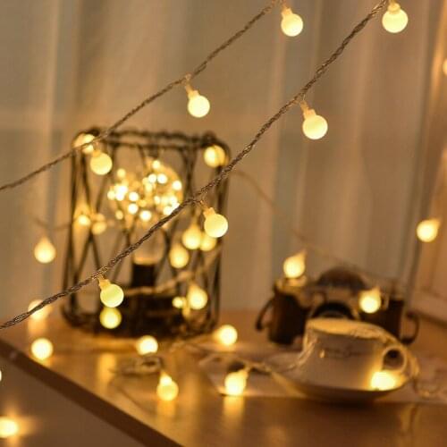 3M 20LEDS Fairy Lights Battery Box Christmas/New Year Xmas Festoon LED Lights String For Home Decoration Holiday Lighting