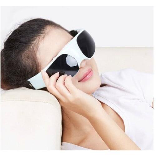 Health care Eye myopia prevention Black Eyes massage glasses eye care massager Rechargeable with usd