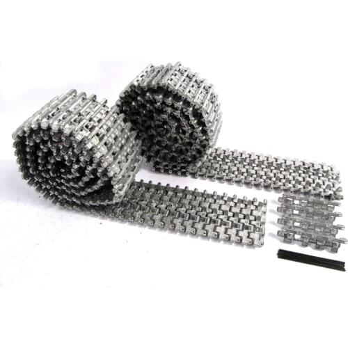 Metal Track Caterpillar Band Chain Tracks For 3818/3818-1rc Tank Parts Heng Long 1/16 Tiger Diy Robot Tank Car Chassis