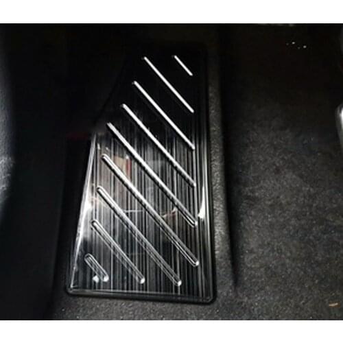 For Toyota Rav 4 Rav4 2019-2021 Rest Pedal Cover Trim Sticker Car Accessories Stainless Steel Main Driving Size LHD Model