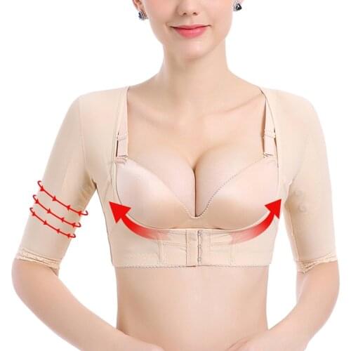 2019 New Push Up Arm Shaper Lift Liposuction Post Compression Garment For Women Surgery Tops