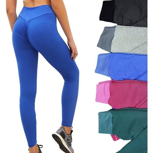 2021 New Push Up Sport Leggings Women New Elastic Fitness Gym Legging Solid High Waist Energy Tights Female Running Yoga Pants