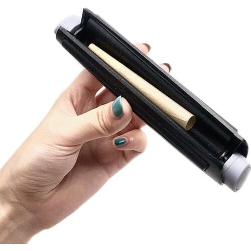 Portable Manual Tobacco Joint Roller Cone Cigarette Rolling Machine For 110mm Smoking Rolling Papers Cigarette Maker DIY Tools