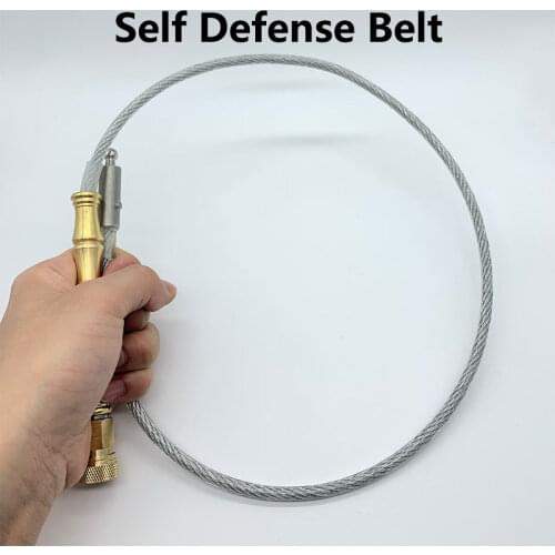 Wire Whip Waist-wrapped Self-defense Quick Insertion Flexible Concealed Tactical Whip Vehicle-mounted Outdoor Sports Portable