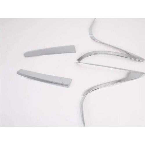 For Toyota Prius 2019 2020 Hatchback ABS Chrome Car Rear Tail Light Lamp Covers Trim Exterior Accessories