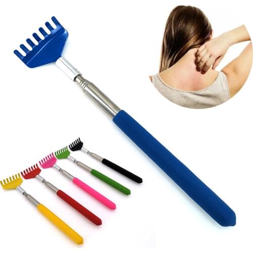 1pcs Back Scratcher Telescopic Scratching Backscratcher Massager Back Scraper Extendable Telescoping Itch Health Care Relaxation