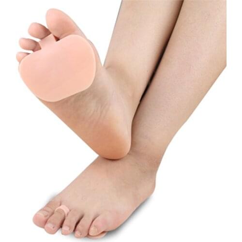 2Pcs Silicone Gel Orthopedic Metatarsal Rings Hammer Toe Separator Correction Straightener Feet Care Shoes Cushion Pads Z32601