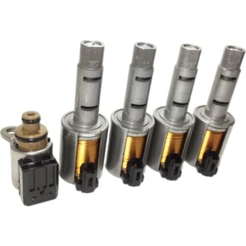 5pc RE0F11A JF015E CVT Transmission Solenoid Kit Replacement Compatible With Nissan Sentra Tiida 2012-2015