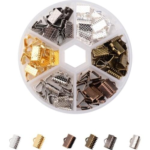 DIY Handmade Jewelry Accessories Tail Connecting Shackle Horse Mouth Clamp Combination Set jewelry making supplies