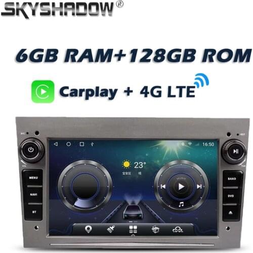 Carplay DSP IPS Android 10.0 6GB + 128GB Car DVD Player GPS WIFI Bluetooth Radio For Opel Zafira Vectra Antara Astra Combo Corsa