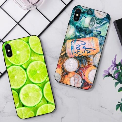 Fashion Printed Case For iPhone X XR XS Max 6 6S 7 8 Plus 5 5S SE 2020 Cover Original Cute Printing silicone Phone Case Shell