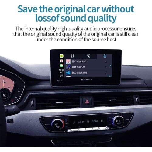 For audi carplay A6 c7/A7/ A4/A5 /A3/ Q5 Wireless carplay / Android auto OEM Screen Upgrade multimedia AirPlay