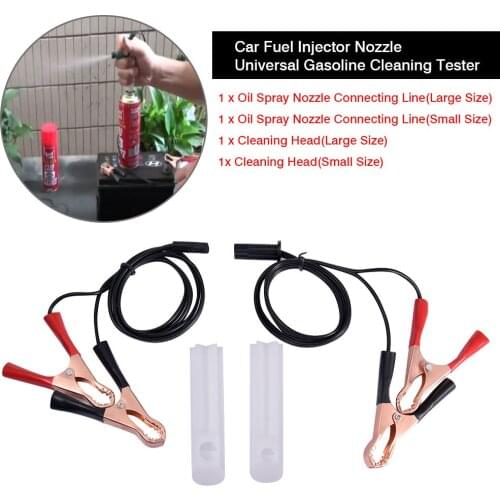 Car Manual Fuel Spray Nozzle Cleaning Tool Engine Care Fuel Injector Washing Device Fuel System Cleaning Car Wash & Maintenance