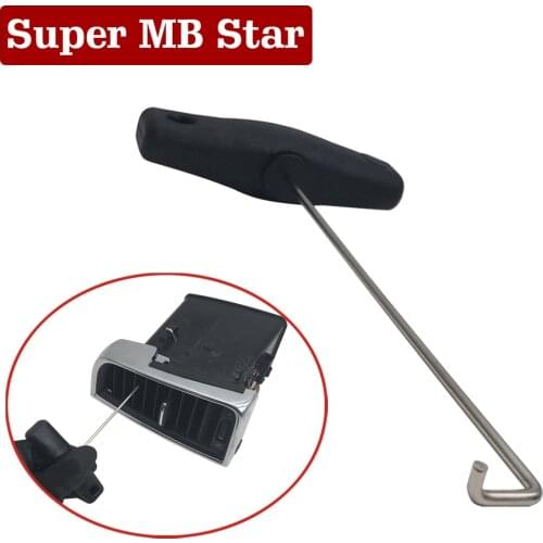 Removal Tool Car T Handle Handbrake Pull-out Hook For Porsche Panamera Car Instrument Cluster Dashboard Air Outlet Pulling Hook