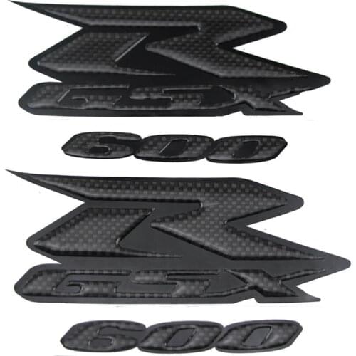 KODASKIN 3D Real Carbon Emblem Sticker Decal for Suzuki GSXR600 k5 k6 k7 k8 k9 L1