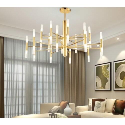 Versaille Mid-Century chandelier For Living room Dining room kitchen chandelier Art Decor Desinger Black Gold Chandlier