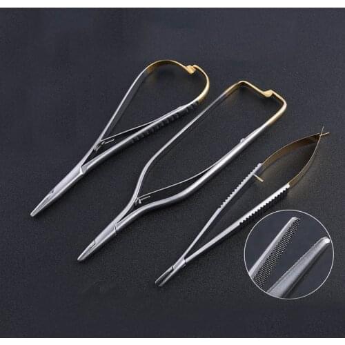 Edelstahl medizinische Matthew volle-grip einfügen nadel halter kosmetische kunststoff chirurgie chirurgische naht nadel