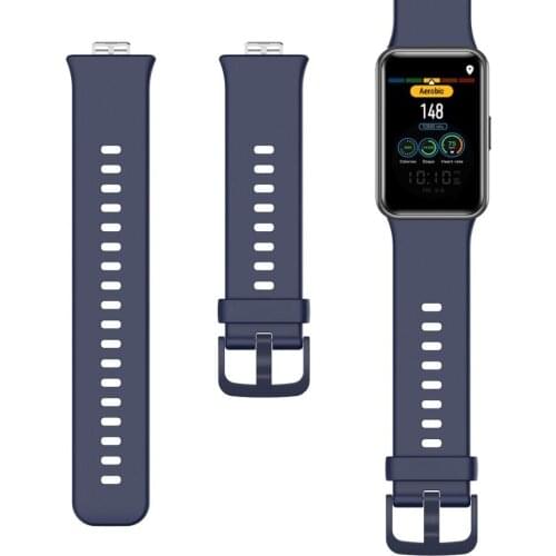 The new model is suitable for Huawei watches Fit color sports replacement accessories silicone strap