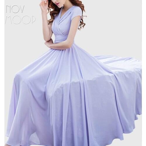 Черные летние платья Novmoop China At AliExpress