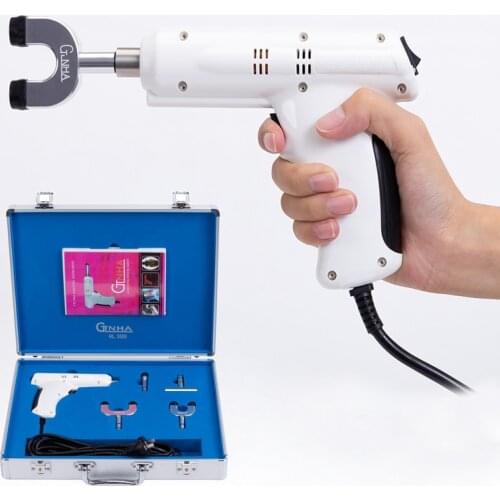 New Professional original 4 Heads chiropractic adjusting instrument /Impulse adjuster/Electric Correction Gun Activator Massager