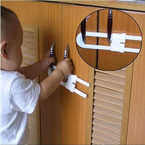 Adjustable Baby Kids Safe Lock Door baby proofing products door lock for kids safty baby safety drawer lock oven protection