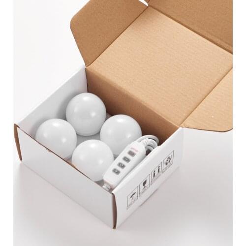 Adjustable width USB LED makeup light beauty wall light makeup kit 4/6/8/10 for dressing table stepless dimmable mirror light