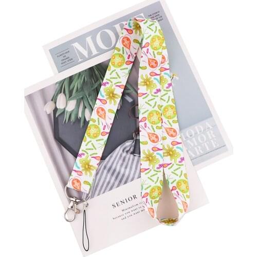 ZF3243 1pcs Hot Sales Biological Cell Bacteria Medical Lanyard Phone Rope Key Lanyard Neck Straps Accessories For Doctor Nurse