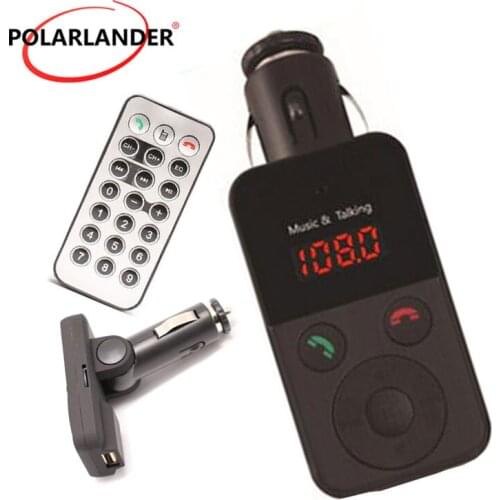 Car Bluetooth FM Transmitter Kit MP3 PlayerModulator Handsfree LCD with Dual USB Charger