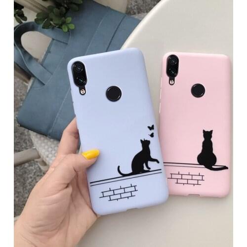 Colorful Painted Candy Case for Xiaomi Redmi Note 7 Note7 Pro Phone Back Cover For Xiaomi Redmi Note 7 Pro Fundas Soft TPU Cases