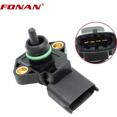4bar MAP Manifold Absolute Pressure Sensor for Ford F-250 3.9 4Cil 16v Diesel 06 - 12 0281002316 4893924 BG5X9D290AA