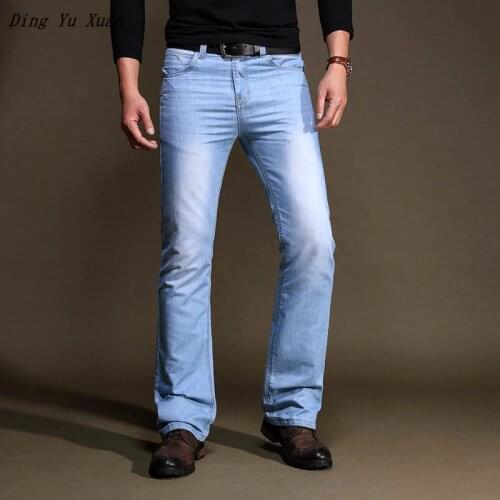 Ding Yu Xuan Mens Summer Jeans