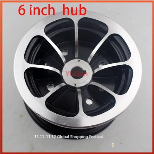 Good quality 6-inch wheel hub fits for 4.10/3.50-6 tyres inner tube 6 '' ATV kart car Scooter Snow sweeper rims