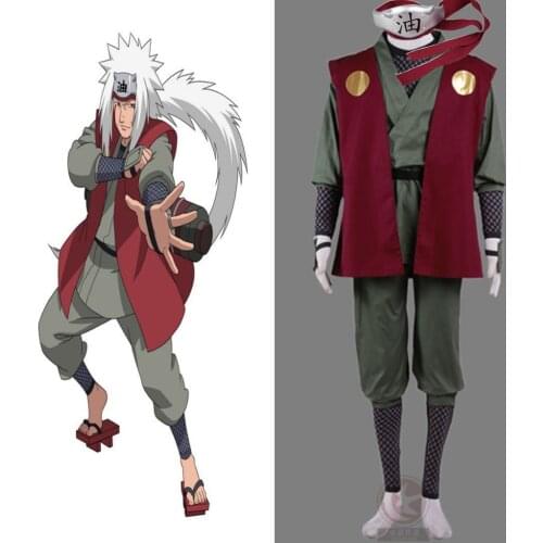 Anime Jiraiya Ero Sennin Gama Sennin Cosplay Head Band Cosplay Costume