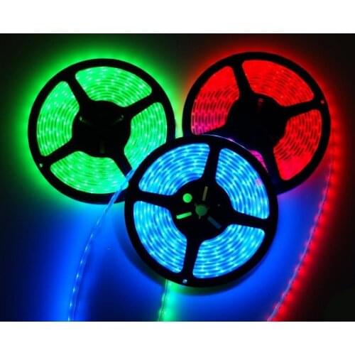 Best price 12VDC 5M/lot Waterproof 2835 300 LED Strip SMD Flexible light 60led/m warm white/cool white/blue/green/red LED stripe