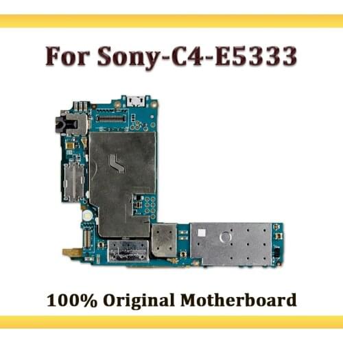 LISFG Original Unlocked For Sony Xperia C4 E5333 Dual-SIM Motherboard,Replacement Used Logic Board For Sony C4 E5333 Mainboard