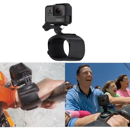 Hand Wrist Strap Band Mount Holder Action Camera 360 Dregrees For Gopro action Camera Accessories