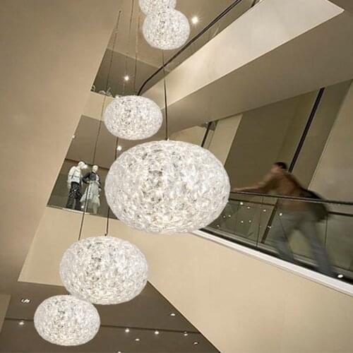 LED Acrylic Nordic Pendant Light lamp bar Dinning Room Kitchen AC90-260v Creation Ball lighting fixtures hotel new