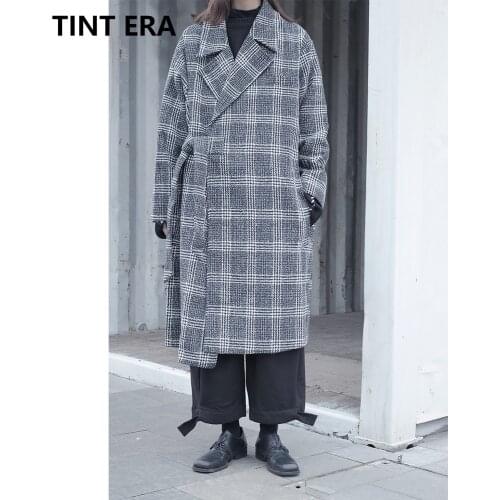 TINT ERA Women's Plaid Coats
