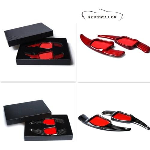 Car Paddle Steering Wheel Trims For AUDI BPP A4L A5 A6 S3 S4 S5 TT TTS 2016- 2019 Shift Paddle