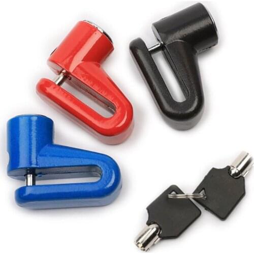 Bicycle Lock Mountain Bike Disc Brake Lock Motorcycle Electric Car Disc Brake Key Lock Anti-theft Lock With Keys