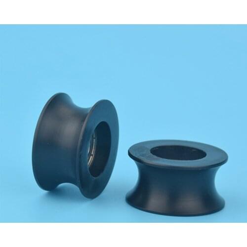 1/2/5/10PCS U Nylon plastic Embedded 625 Groove Ball Bearings 5*26*13mm Guide Pulley