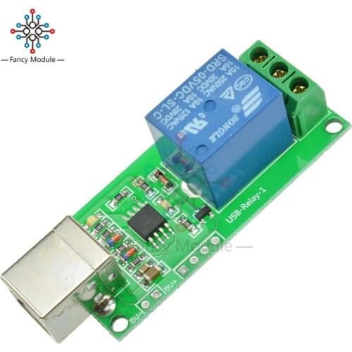 1 Channel USB Relay 5V Programmable Computer Control For Smart Home