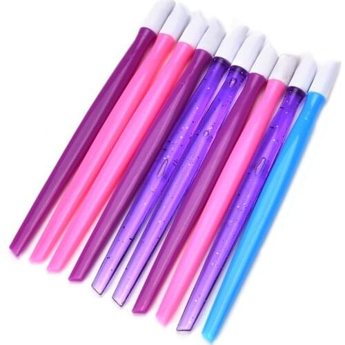 10pcs 9.7cm Nail Accessories Nail Cleaning Stick Multi-purpose Nail Care Kit Removing Nail Polish For Ladies