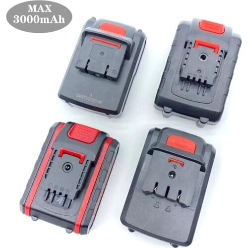 Electric screwdriver battery 21V hand drill battery large capacity 18650 battery electric saw lawn mower battery