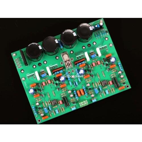 British Sutton A25B circuit sanken C2922 A1216 tube 80W*2 8R preamp + post amplifier merger amp board