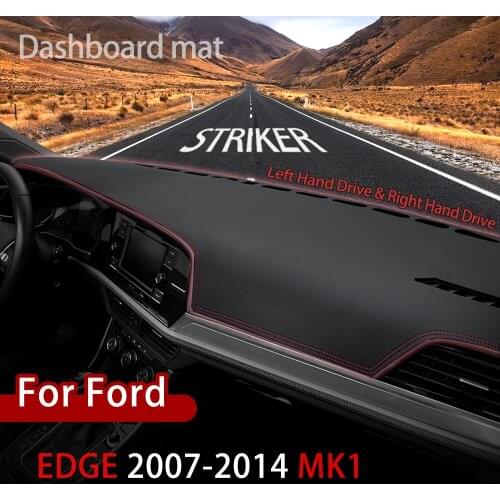 For Ford EDGE 2007-2014 Mk1 Anti-Slip Mat Dashboard Cover Pad Sunshade Dashmat Protect Carpet Anti-UV Dash Accessories