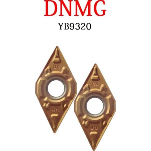 DNMG Inserts 150404 150608 DNMG150404-ADF DNMG150608-ADF YB9320 Processing Stainless Steel Suitable For Machine Tool Holder